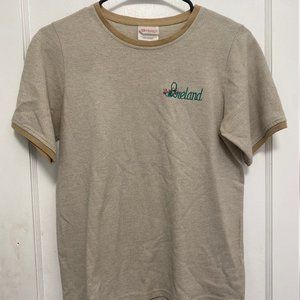 Vintage Embroidered Ireland Ringer Tee